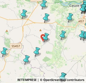 Mappa Via Olearo, 15030 Sala Monferrato AL, Italia (6.555)