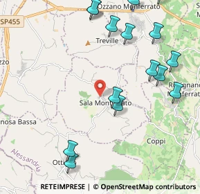Mappa Via Olearo, 15030 Sala Monferrato AL, Italia (2.59533)