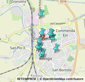 Mappa Via Silvio Pellico, 45100 Rovigo RO, Italia (0.55727)