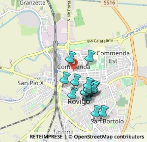 Mappa Via Silvio Pellico, 45100 Rovigo RO, Italia (0.80353)