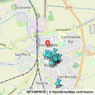Mappa Via Silvio Pellico, 45100 Rovigo RO, Italia (0.92077)
