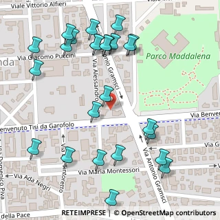 Mappa Viale Alessandro Volta, 45100 Rovigo RO, Italia (0.148)
