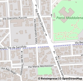 Mappa Viale Alessandro Volta, 45100 Rovigo RO, Italia (0.13077)