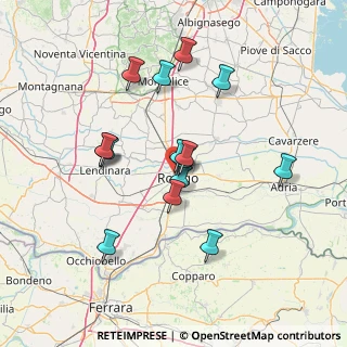 Mappa Via Chiarugi Vincenzo, 45100 Rovigo RO, Italia (12.978)