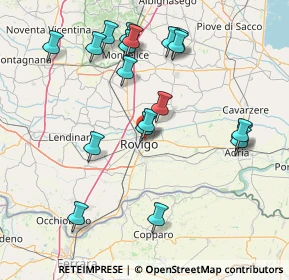 Mappa Via dell'Ippodromo, 45100 Rovigo RO, Italia (16.56263)