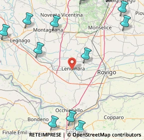 Mappa Via F. Mosca, 45026 Lendinara RO, Italia (25.73769)