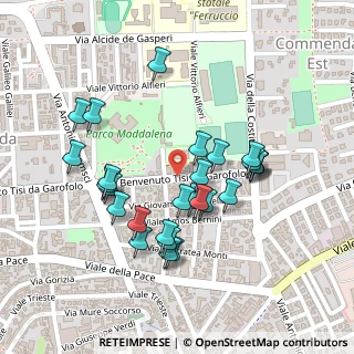 Mappa Via Bonifacio Giovanni, 45100 Rovigo RO, Italia (0.20741)
