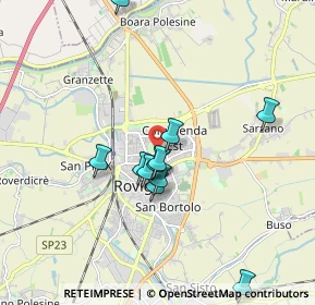 Mappa Via Bonifacio Giovanni, 45100 Rovigo RO, Italia (1.64455)
