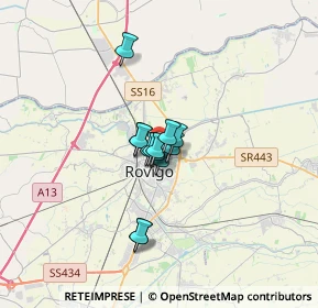 Mappa Via Bonifacio Giovanni, 45100 Rovigo RO, Italia (1.77)