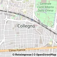 Karte Collegno