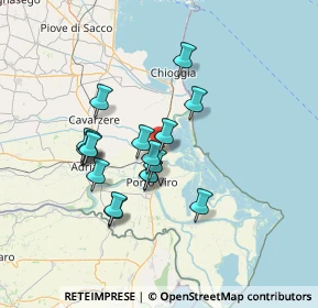 Mappa Via I. Zanini, 45010 Rosolina RO, Italia (11.49824)