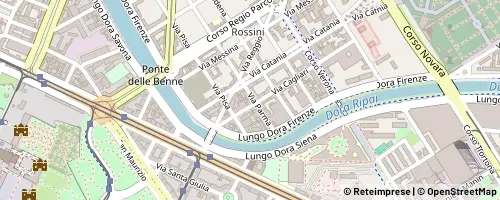 Mappa Turín