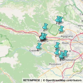 Mappa Via A. Bonaudo, 10051 Avigliana TO, Italia (6.24)