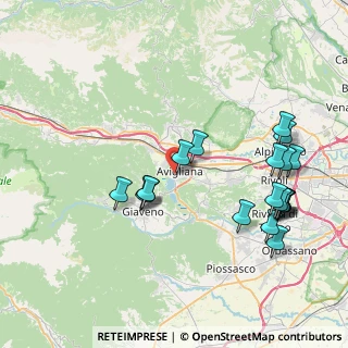 Mappa Via A. Bonaudo, 10051 Avigliana TO, Italia (8.7865)