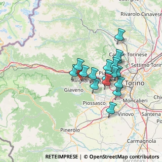 Mappa Via A. Bonaudo, 10051 Avigliana TO, Italia (11.63235)