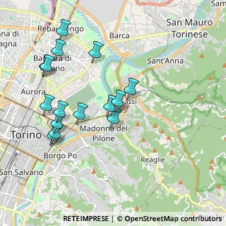 Mappa Via Giovenale Ancina, 10153 Torino TO, Italia (2.00933)