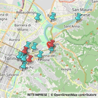 Mappa Via Giovenale Ancina, 10153 Torino TO, Italia (2.13733)