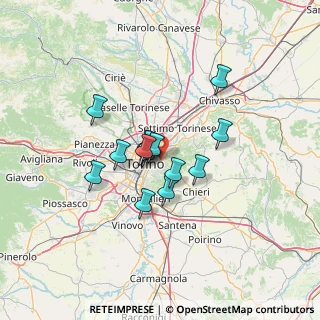Mappa Via Giovenale Ancina, 10153 Torino TO, Italia (9.46)