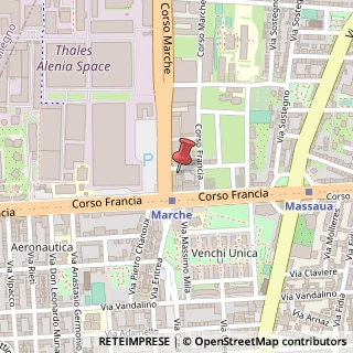 Mappa Corso Marche, 10/A, 10146 Torino, Torino (Piemonte)