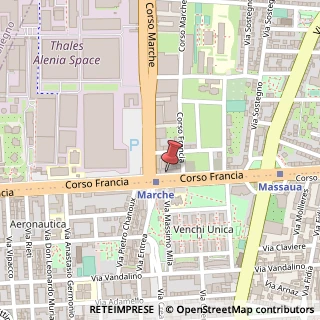 Mappa Corso Francia, 360/A, 10146 Torino, Torino (Piemonte)