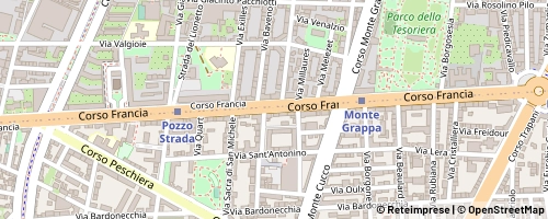 Mappa Turin