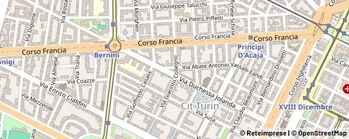 Mappa Torino