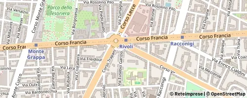 Mappa Turin