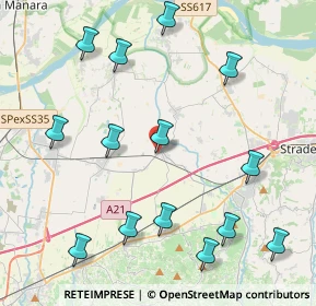 Mappa Strada Provinciale, 27041 Barbianello PV, Italia (4.94571)