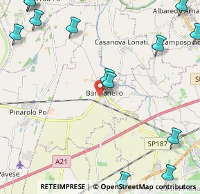 Mappa Strada Provinciale, 27041 Barbianello PV, Italia (3.27857)