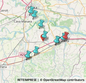Mappa Strada Provinciale, 27041 Barbianello PV, Italia (6.58091)