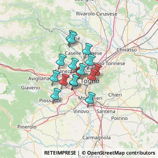Mappa Corso Francia, 10132 Torino TO, Italia (8.788)