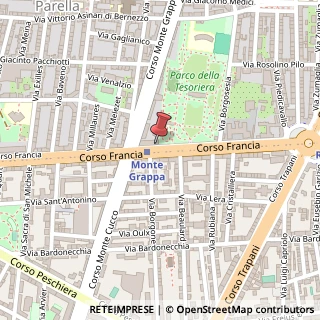 Mappa Corso Francia, 202, 10145 Torino, Torino (Piemonte)