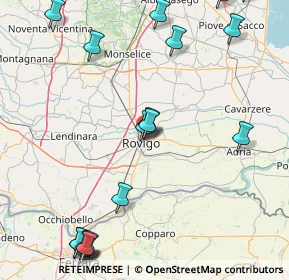 Mappa Via Federico Confalonieri, 45100 Rovigo RO, Italia (23.4415)