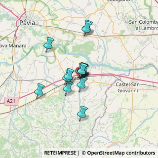 Mappa Via Parea, 27049 Stradella PV, Italia (4.485)