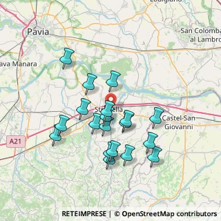 Mappa Via Parea, 27049 Stradella PV, Italia (6.62105)