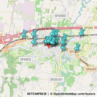 Mappa Via Parea, 27049 Stradella PV, Italia (0.508)