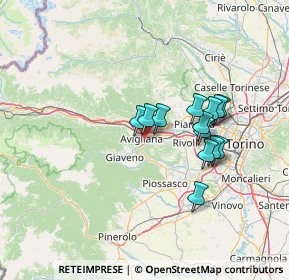 Mappa Via Sant'Agostino, 10051 Avigliana TO, Italia (11.33692)