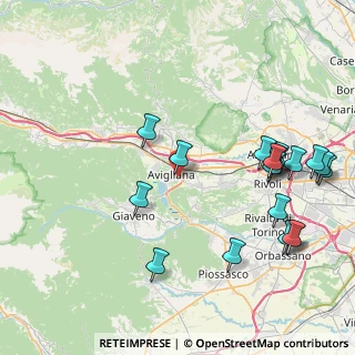 Mappa Via Sant'Agostino, 10051 Avigliana TO, Italia (9.72474)