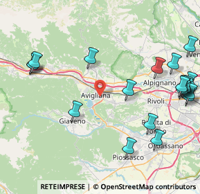 Mappa Via Sant'Agostino, 10051 Avigliana TO, Italia (10.9665)