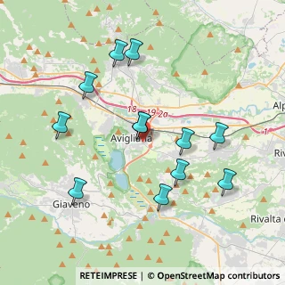 Mappa Via Sant'Agostino, 10051 Avigliana TO, Italia (3.82)