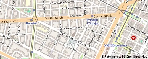 Mappa Torino
