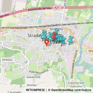 Mappa Via Bottini, 27049 Stradella PV, Italia (0.23727)