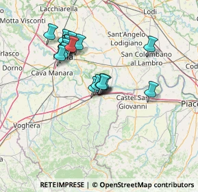 Mappa Via Asilo, 27049 Stradella PV, Italia (12.9895)