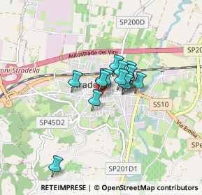 Mappa Via Asilo, 27049 Stradella PV, Italia (0.49)