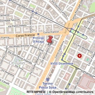 Mappa Via Bernardino Drovetti, 8, 10138 Torino, Torino (Piemonte)