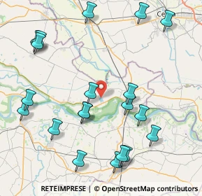 Mappa 46030 Serravalle a po MN, Italia (9.782)