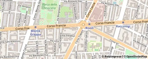 Mappa Torino