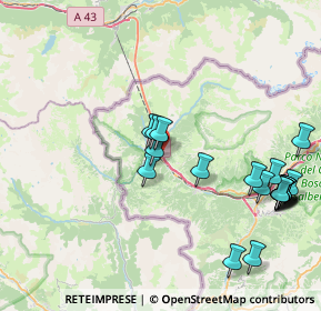 Mappa Via Susa, 10052 Bardonecchia TO, Italia (9.3085)