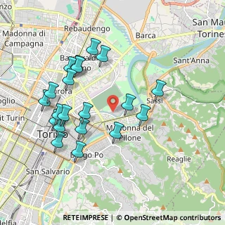 Mappa Lungo Dora Pietro Colletta, 10154 Torino TO, Italia (1.9495)
