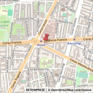 Mappa Corso Francia, 151, 10138 Torino, Torino (Piemonte)
